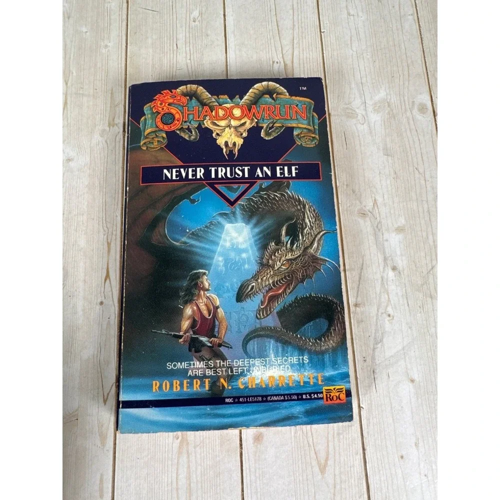 Shadowrun 3 Book Set Never Trust an Elf Into the Shadows Choose Your Enemies